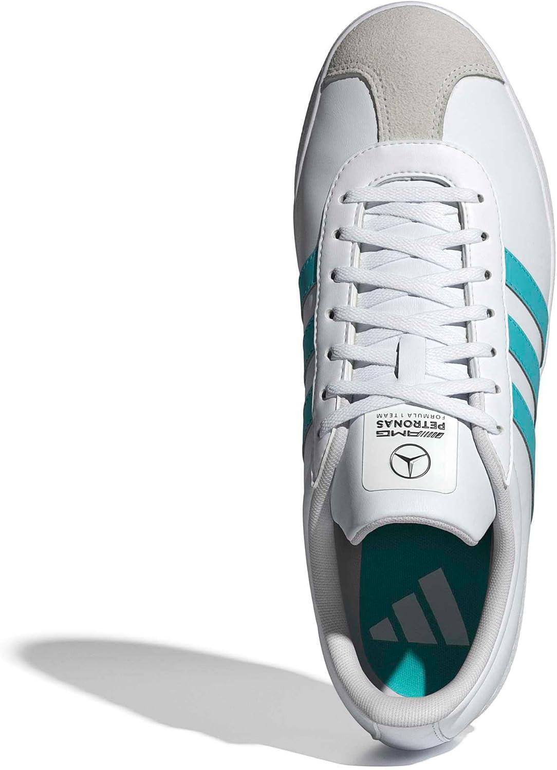 image:imageadidas Unisex Adult Mercedes Amg Petronas Formula One Team Vl CourtWhiteSemi Mint RushGrey