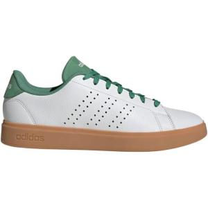 adidas Kids’ Advantage 2 Sneakers(Core White/Preloved Green/Preloved G)