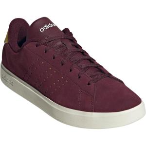 adidas Kids’ Advantage 2 Sneakers(Maroon/Utility Yellow/Off White)