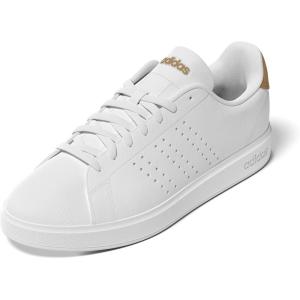 adidas Kids’ Advantage 2 Sneakers(White/White/Bronze Strata)