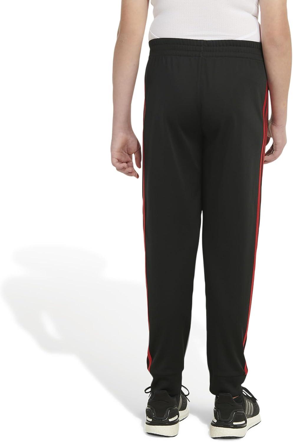 image:imageadidas Boys Iconic Tricot Jogger PantsBlack Red Core