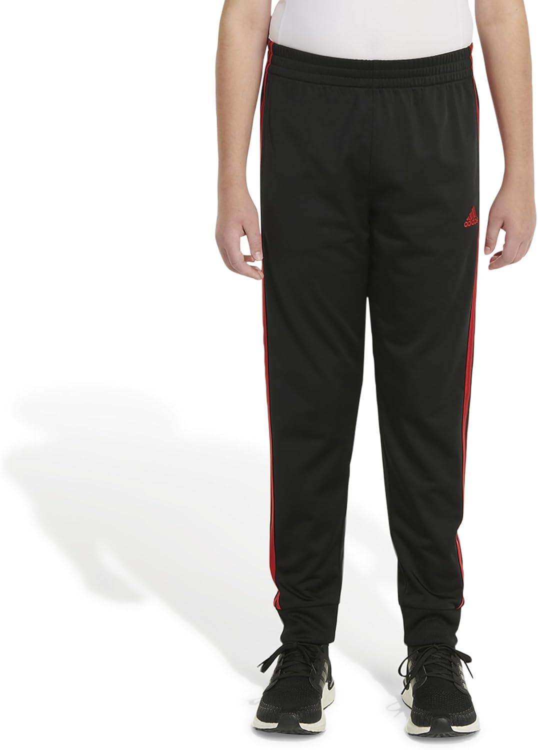 image:imageadidas Boys Iconic Tricot Jogger PantsBlack Red Core