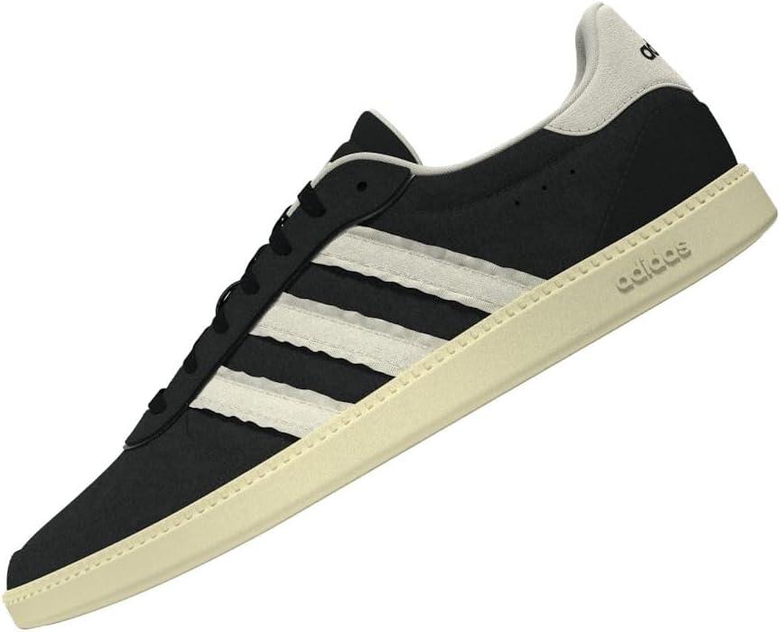 image:imageadidas Womens Breaknet Sleek SneakersBlackWhiteWarm Vanilla