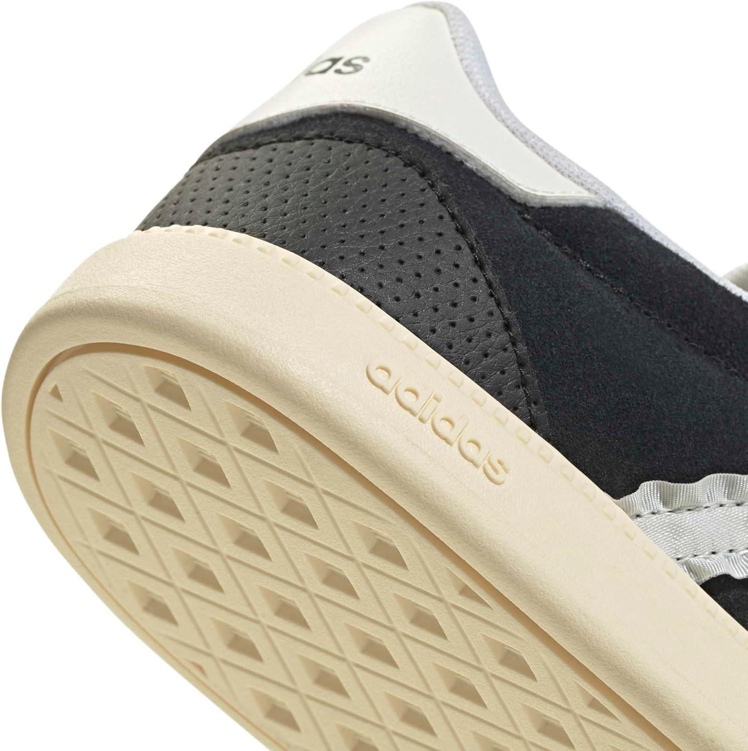 image:imageadidas Womens Breaknet Sleek SneakersBlackWhiteWarm Vanilla