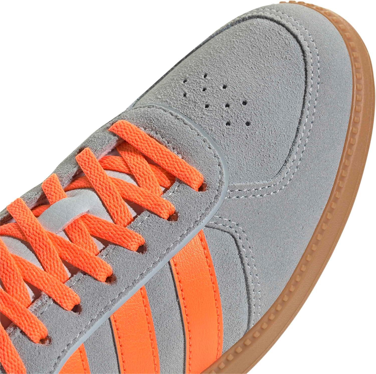 image:imageadidas Womens Breaknet Sleek SneakersHalo BlueLucid OrangeGum