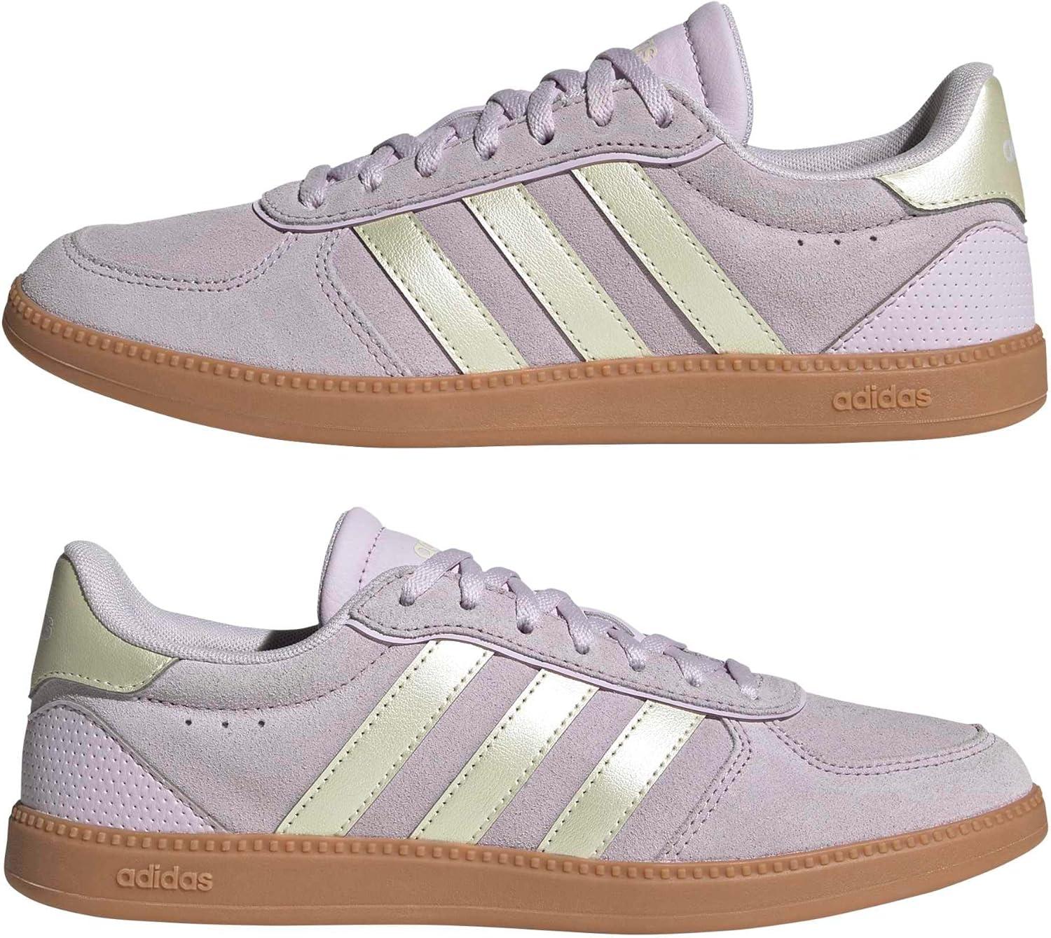 image:imageadidas Womens Breaknet Sleek SneakersIce LavenderGum