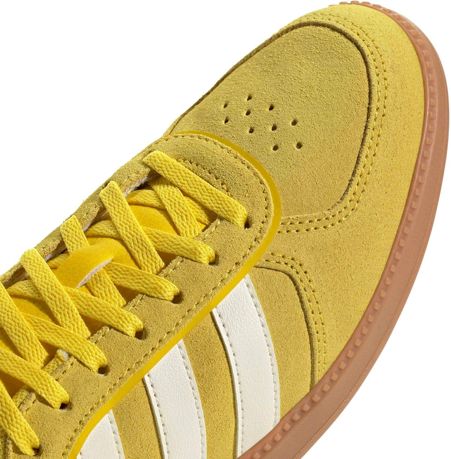 image:imageadidas Womens Breaknet Sleek SneakersYellowOff WhiteGum