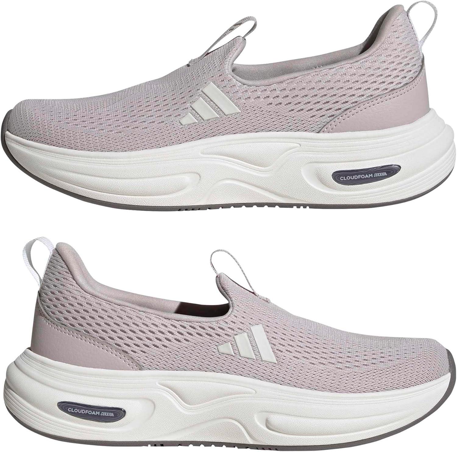 image:imageadidas Womens Cloudfoam Cuxxion LoungeIce PurpleWhiteTaupe Oxide