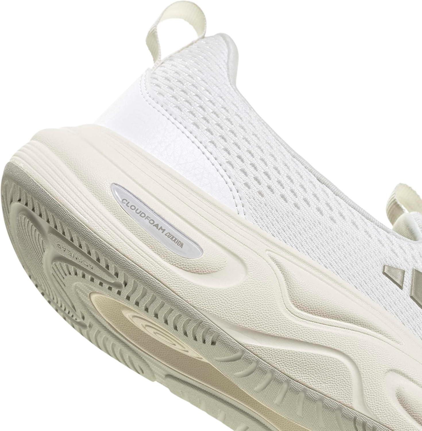 image:imageadidas Womens Cloudfoam Cuxxion LoungeWhiteCyber MetallicOff White
