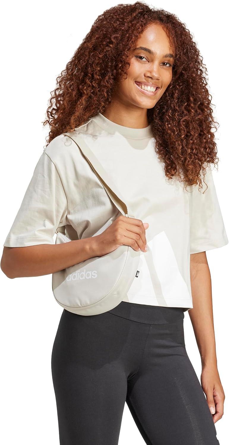 image:imageadidas Womens Essentials Big Logo Boyfriend TShirtWonder AluminaWhite