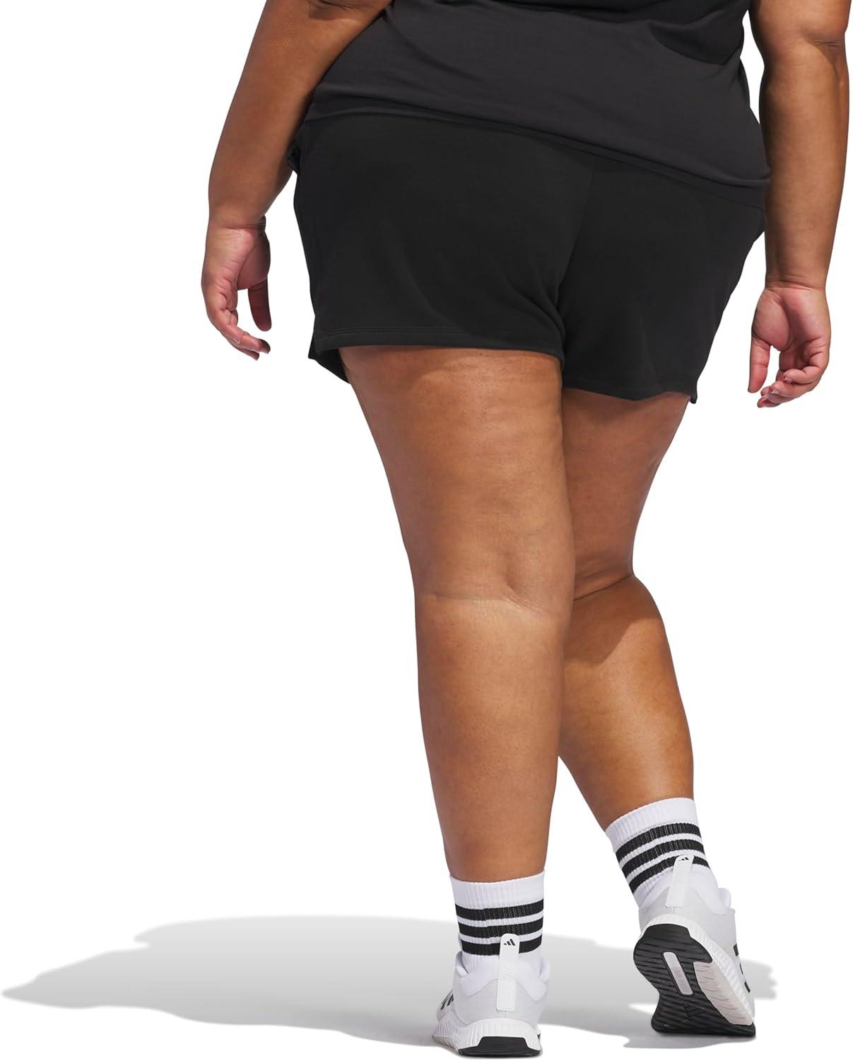 image:imageadidas Womens Essentials Small Logo Feelcozy ShortsBlackWhite