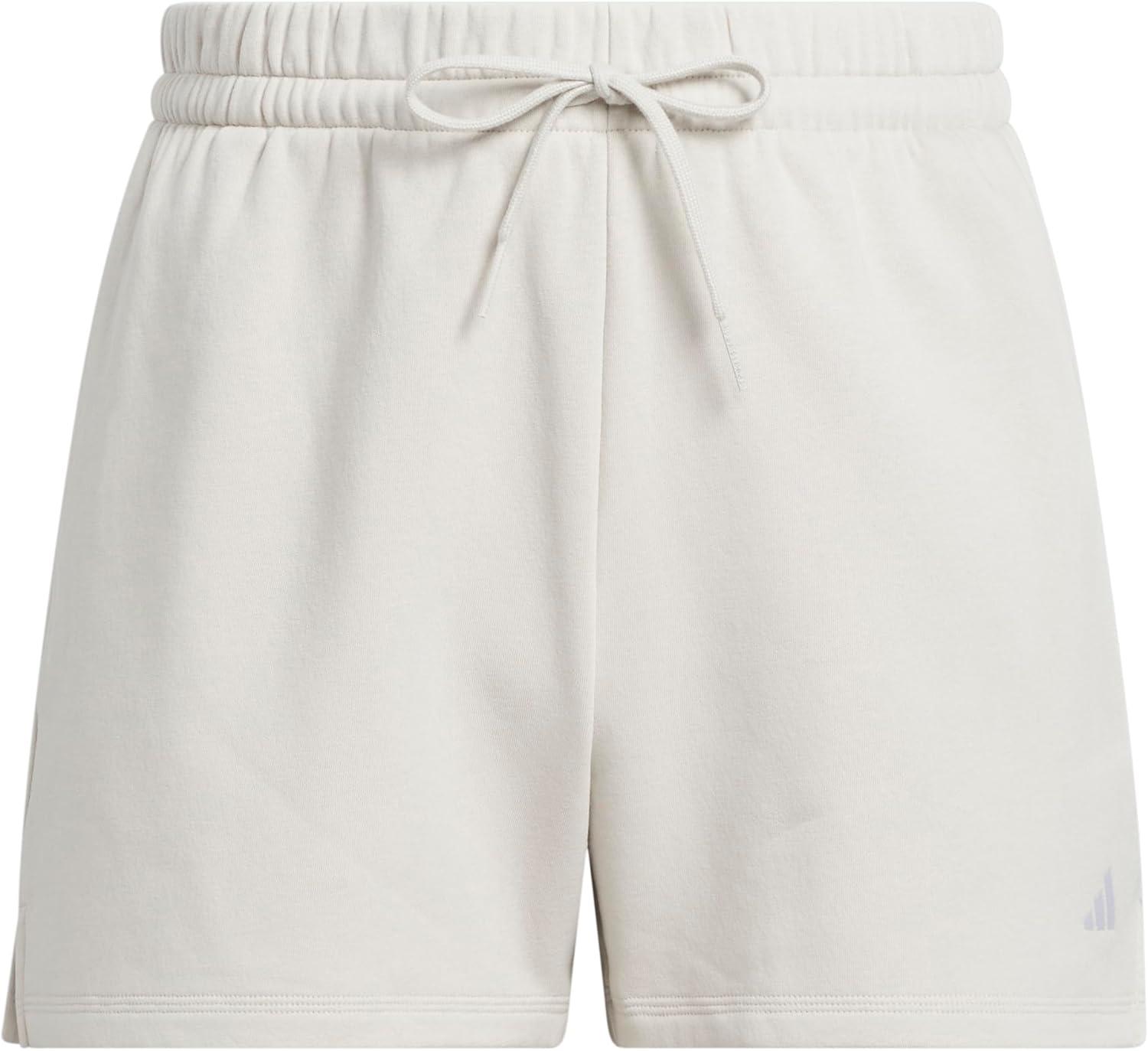 image:imageadidas Womens Essentials Small Logo Feelcozy ShortsWonder Alumina