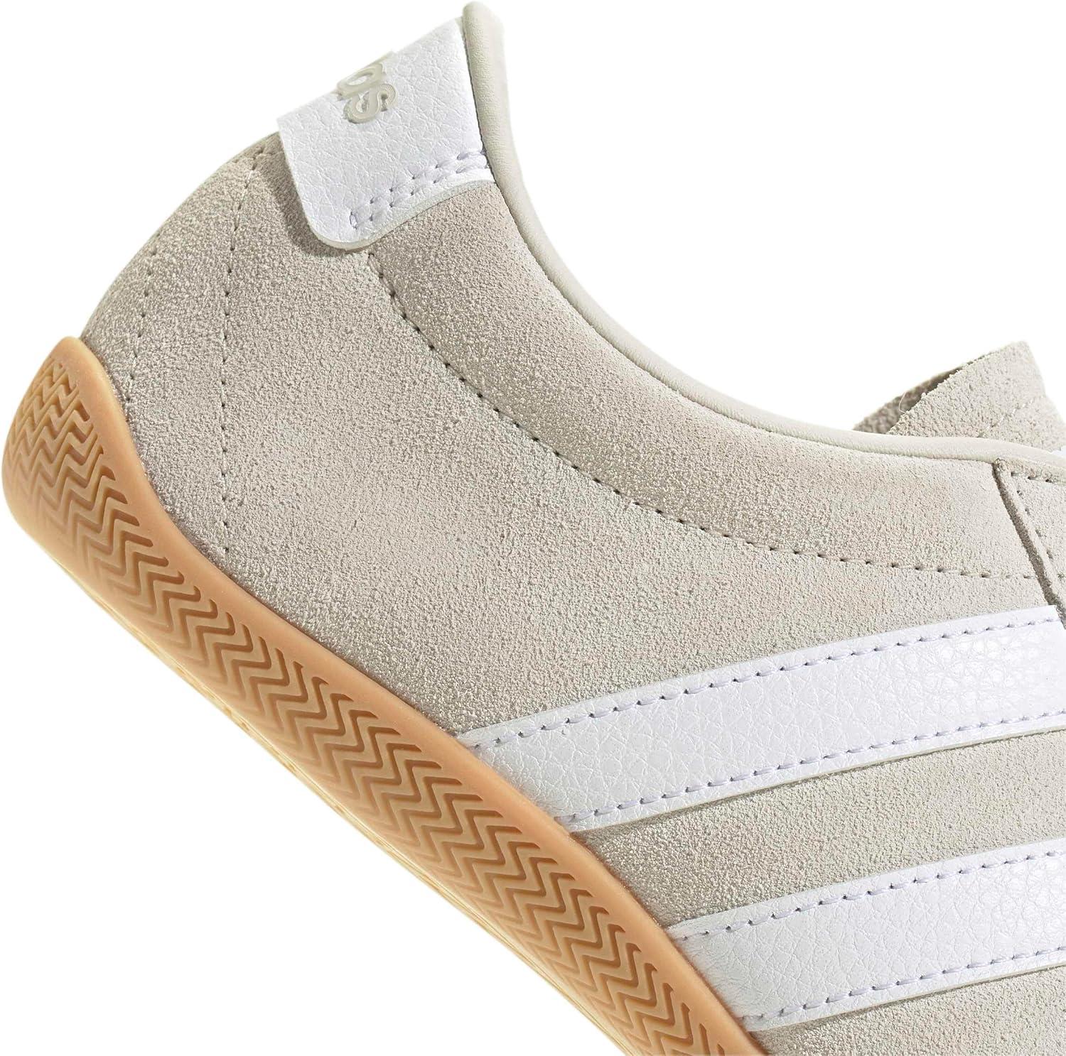 image:imageadidas Womens Grand Court Lo SneakersAluminaWhiteGum
