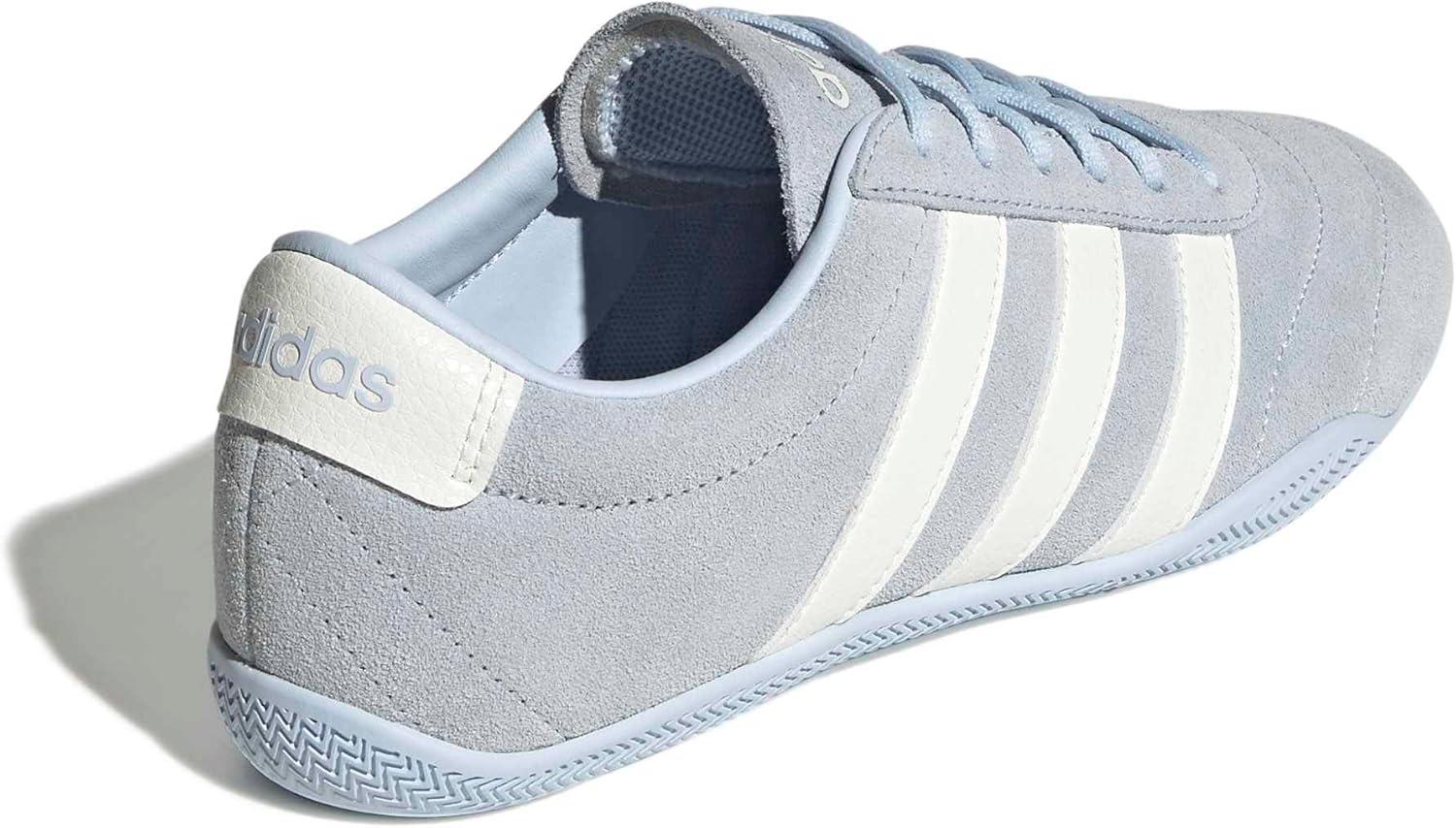 image:imageadidas Womens Grand Court Lo SneakersCrystal SkyOff WhiteCrystal Sky