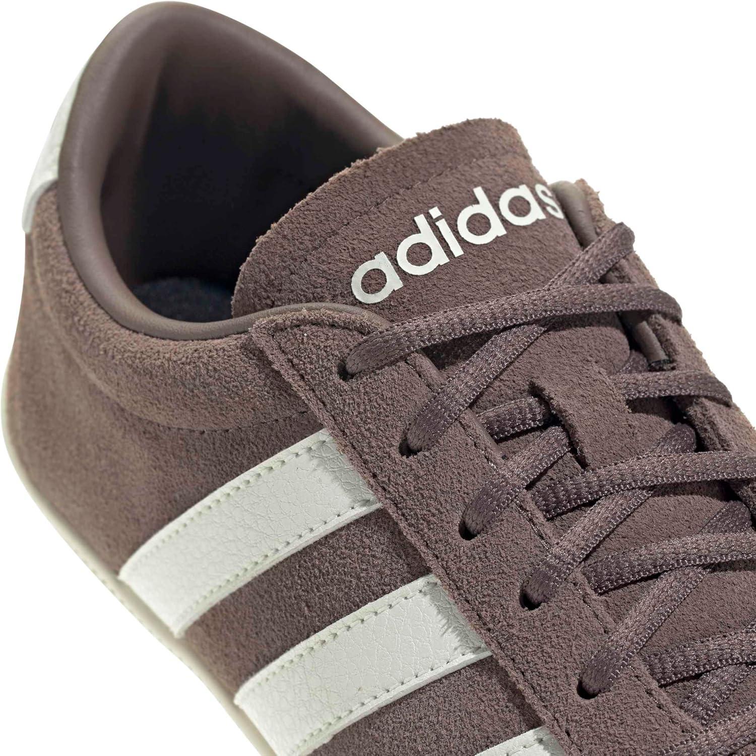 image:imageadidas Womens Grand Court Lo SneakersEarth StrataOff WhiteEarth Strata