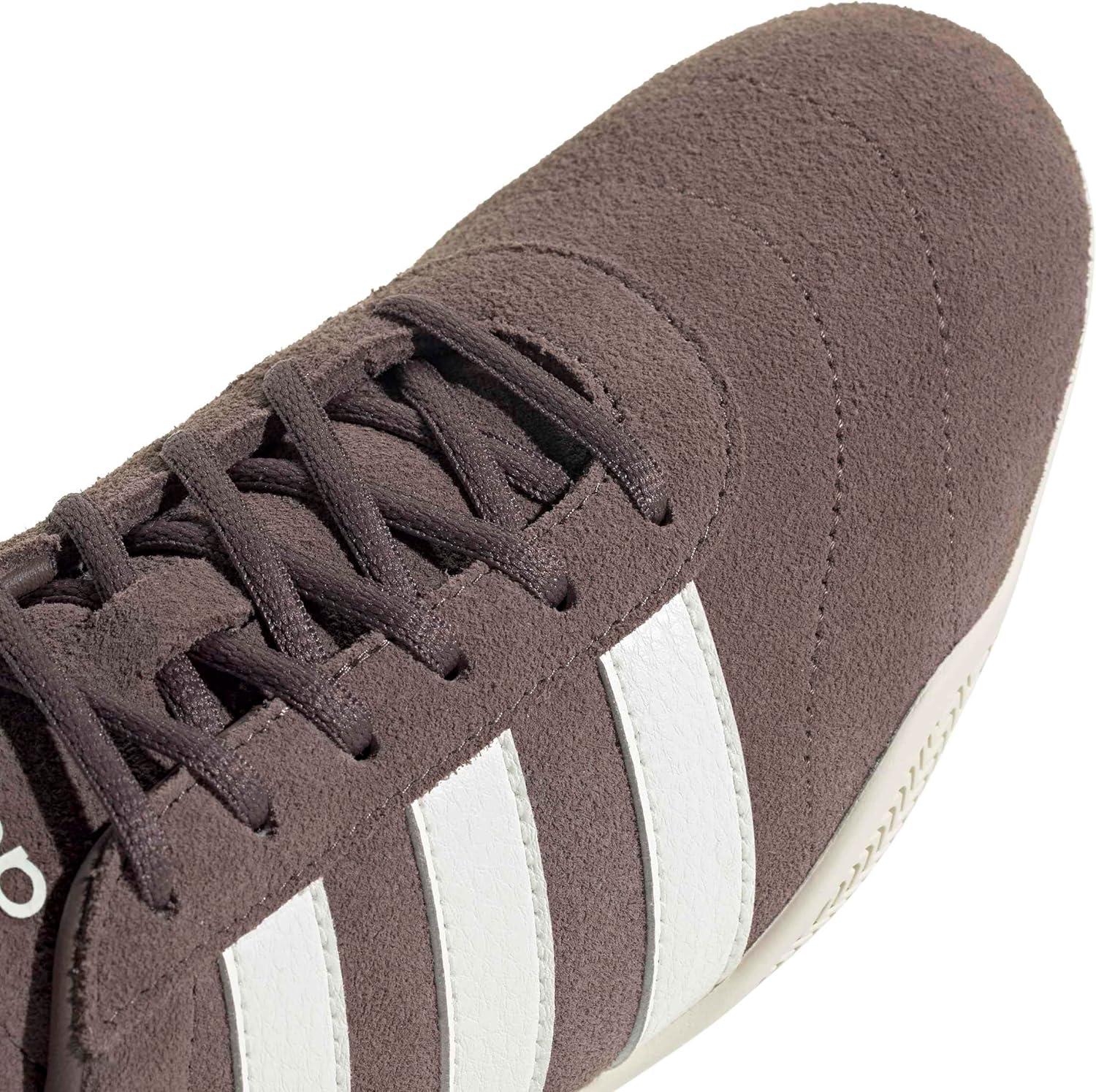 image:imageadidas Womens Grand Court Lo SneakersEarth StrataOff WhiteEarth Strata