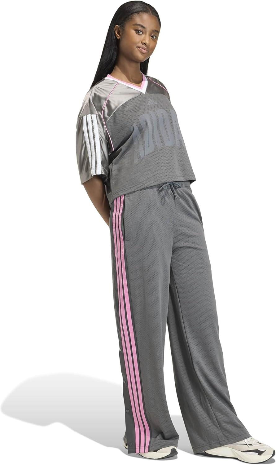 image:imageadidas Womens Stadium Mesh TShirtGreySolid GreySt Tropic Bloom