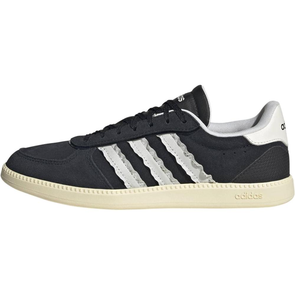 image:imageadidas Womens Breaknet Sleek SneakersBlackWhiteWarm Vanilla