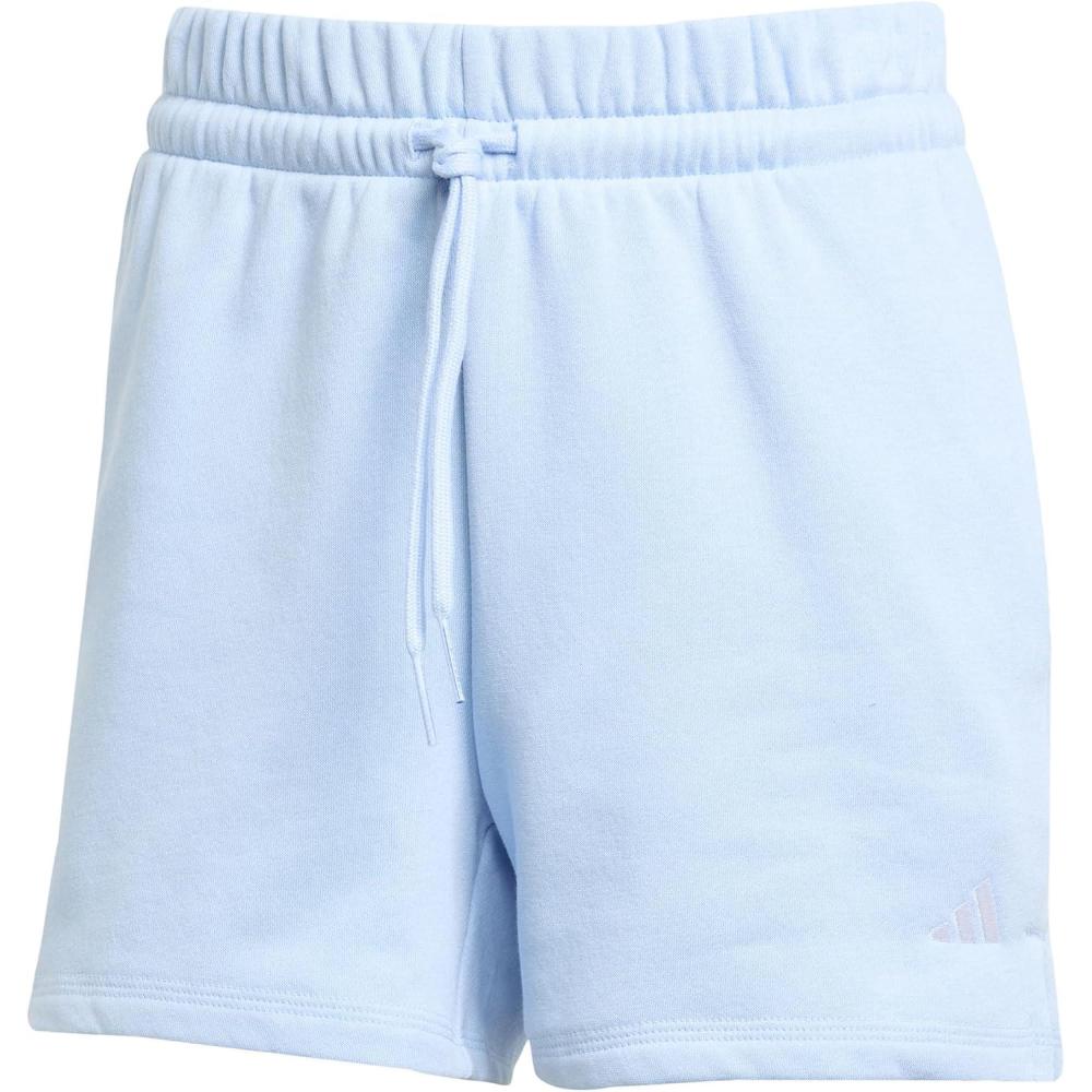 image:imageadidas Womens Essentials Small Logo Feelcozy ShortsBlueWhite