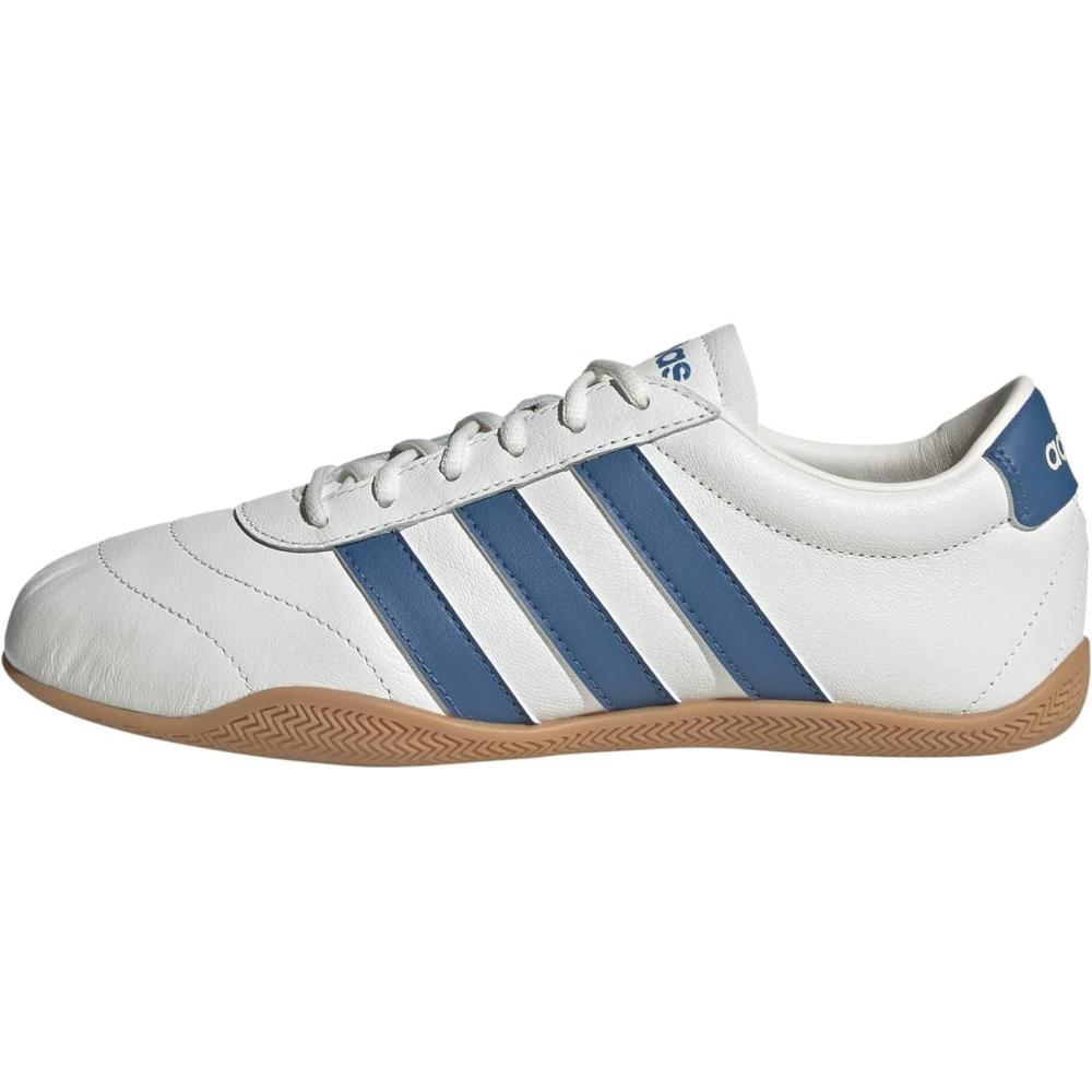 image:imageadidas Womens Grand Court Lo SneakersWhiteDusky InkGum