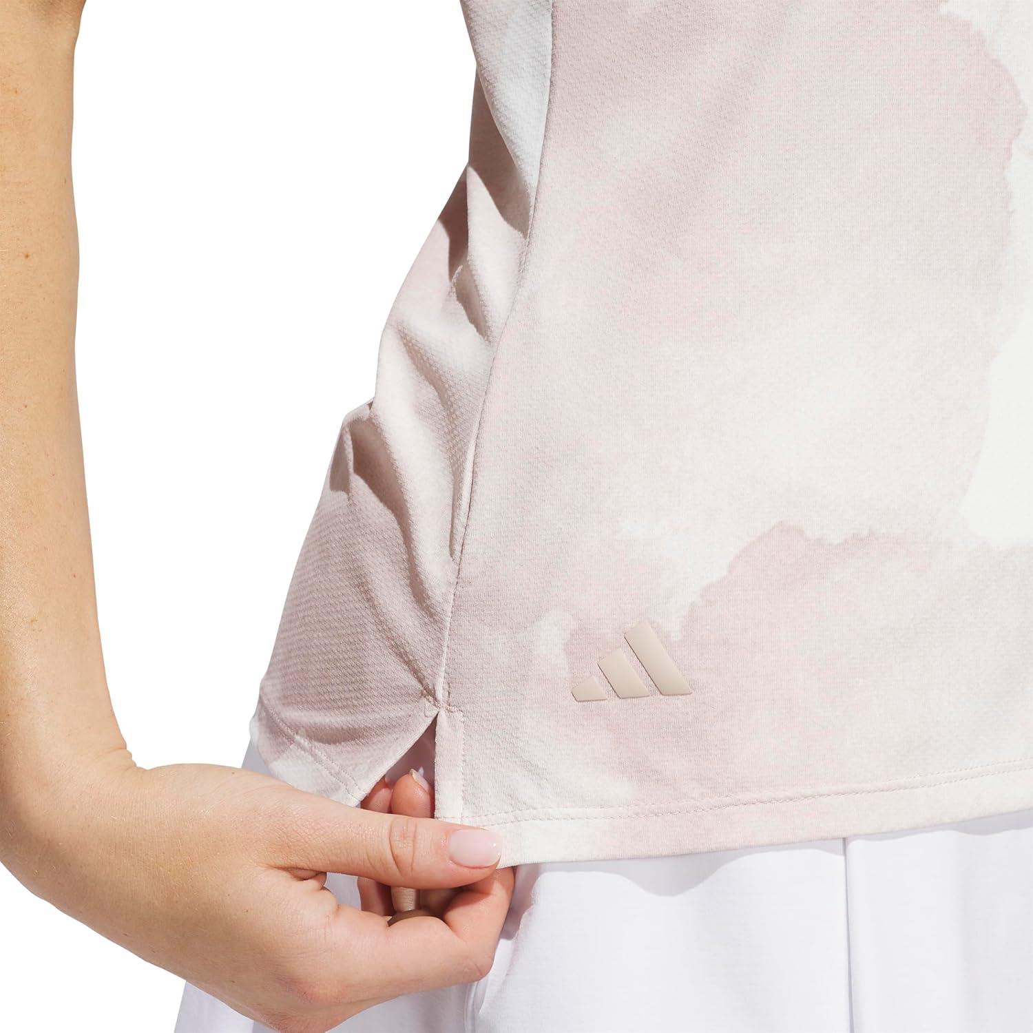 image:imageadidas Womens Ultimate365 Tour Polo ShirtWonder Taupe