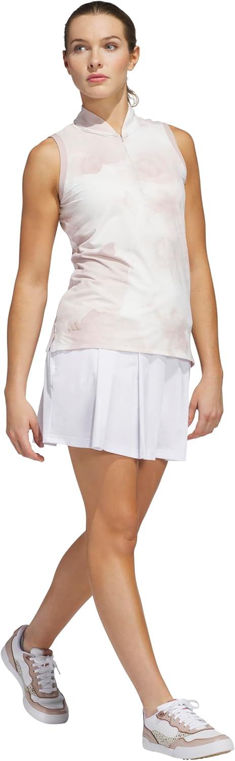 image:imageadidas Womens Ultimate365 Tour Polo ShirtWonder Taupe