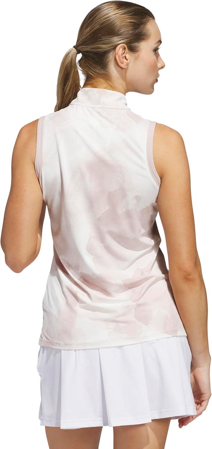 image:imageadidas Womens Ultimate365 Tour Polo ShirtWonder Taupe