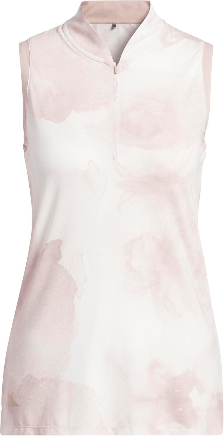 image:imageadidas Womens Ultimate365 Tour Polo ShirtWonder Taupe