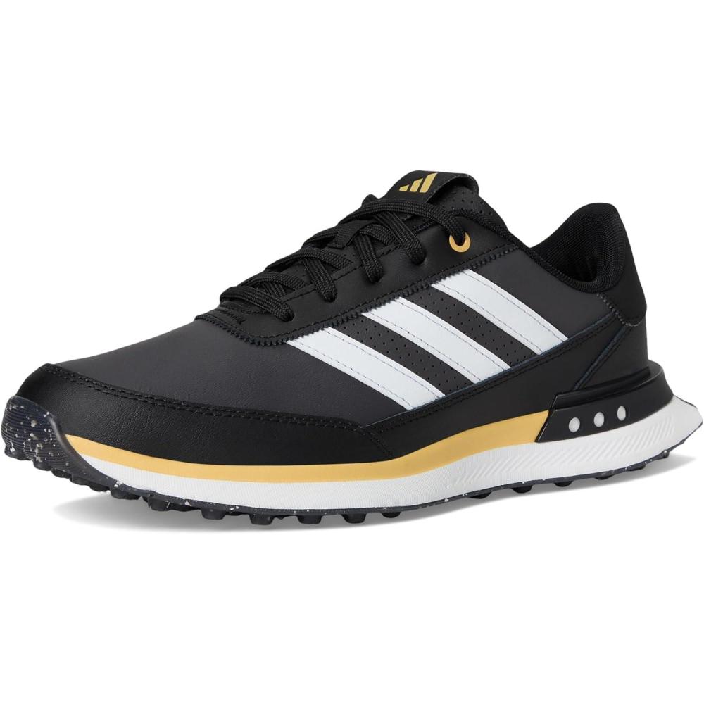 image:imageAdidas Mens S2g Spikeless Leather 24 Golf ShoesCore BlackFootwear WhiteOat
