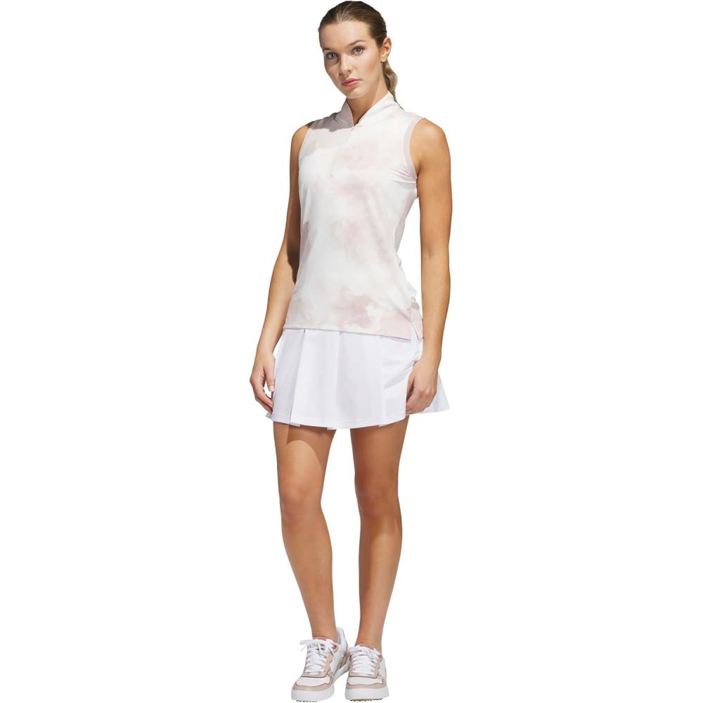 image:imageadidas Womens Ultimate365 Tour Polo ShirtWonder Taupe