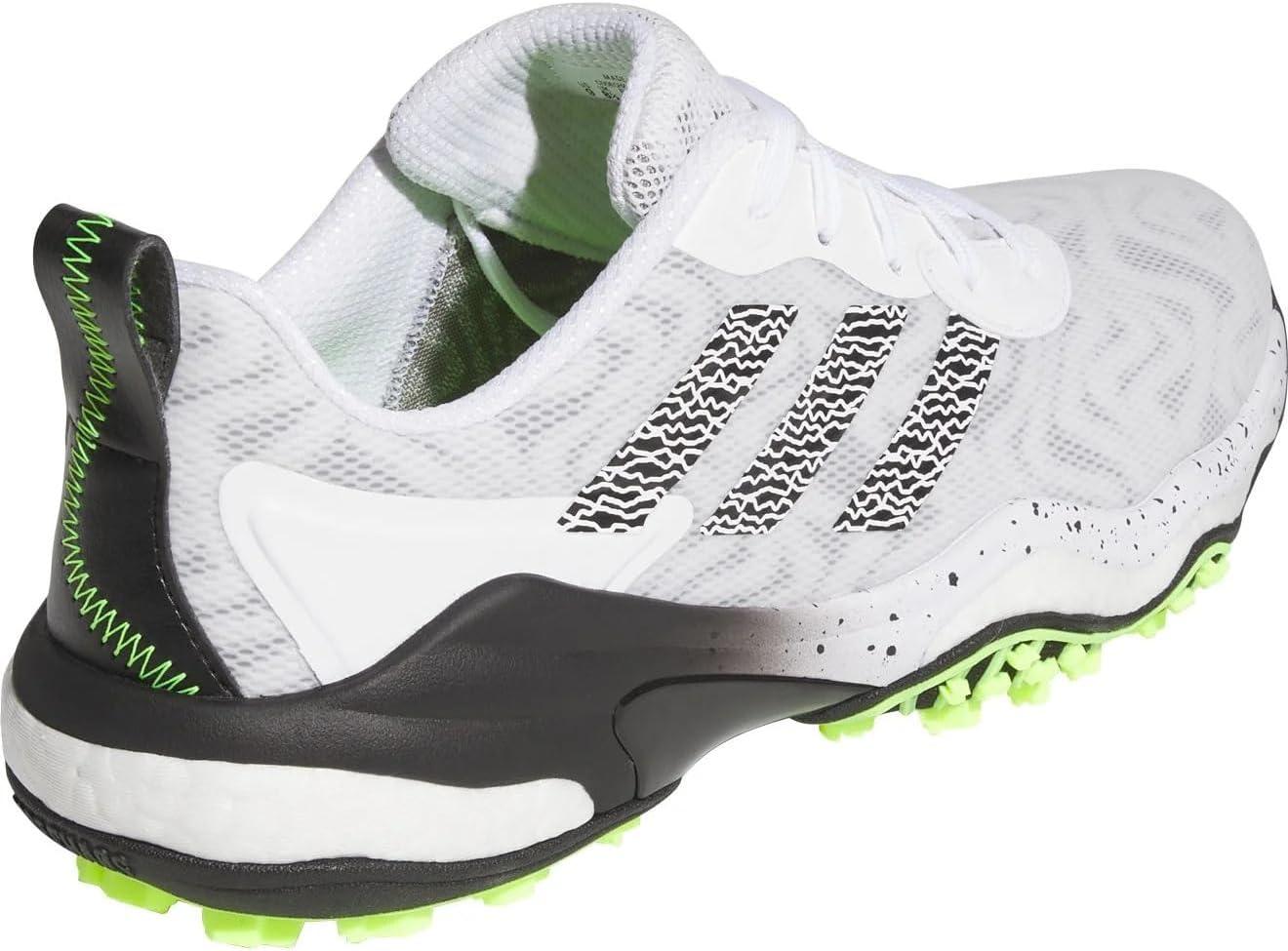 image:imageadidas Womens Codechaos 25 Spikeless Golf ShoesFootwear WhiteCore BlackLucid Lemon