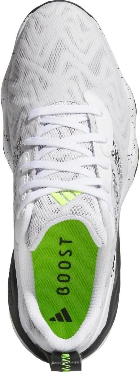 image:imageadidas Womens Codechaos 25 Spikeless Golf ShoesFootwear WhiteCore BlackLucid Lemon