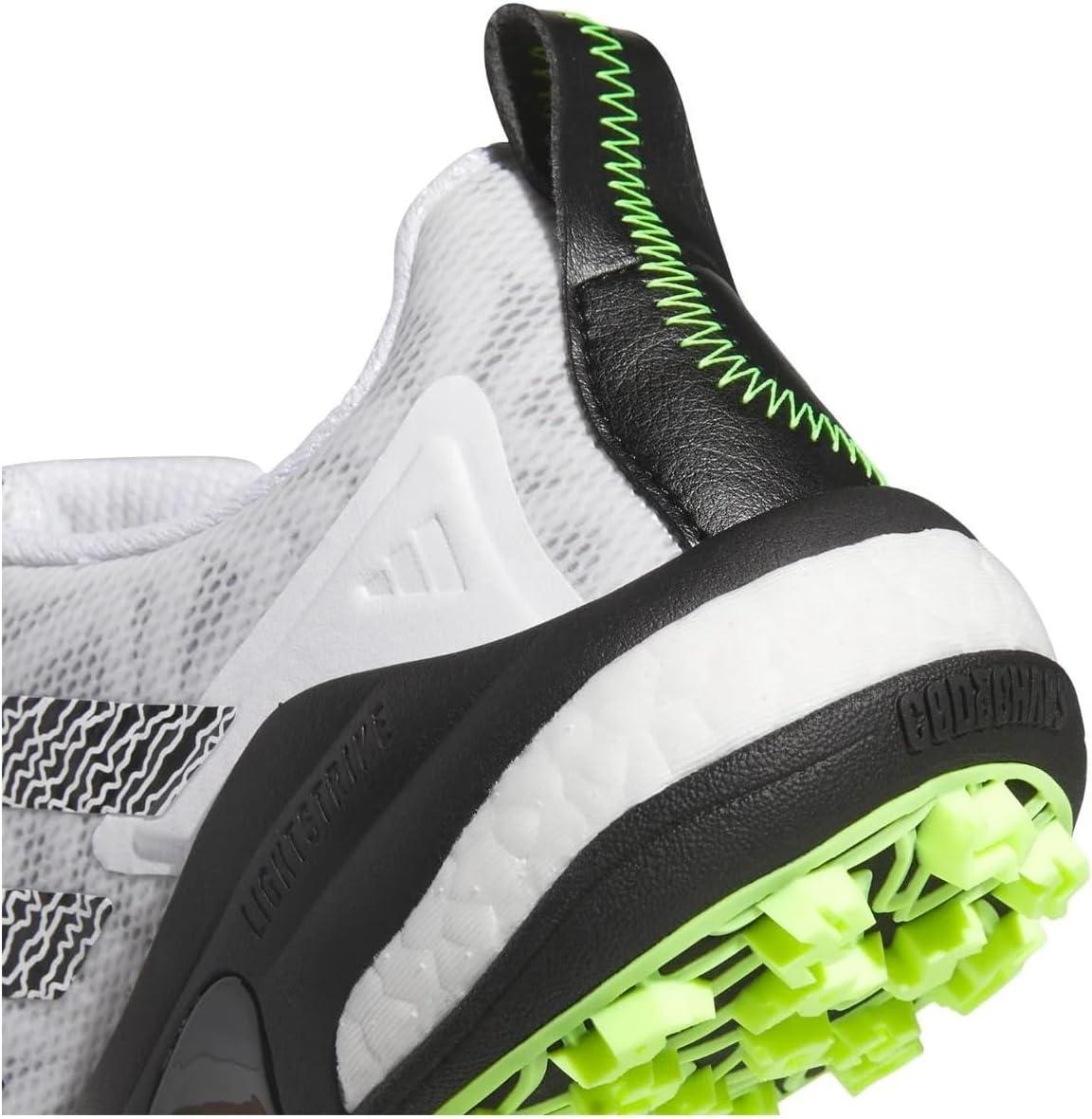 image:imageadidas Womens Codechaos 25 Spikeless Golf ShoesFootwear WhiteCore BlackLucid Lemon
