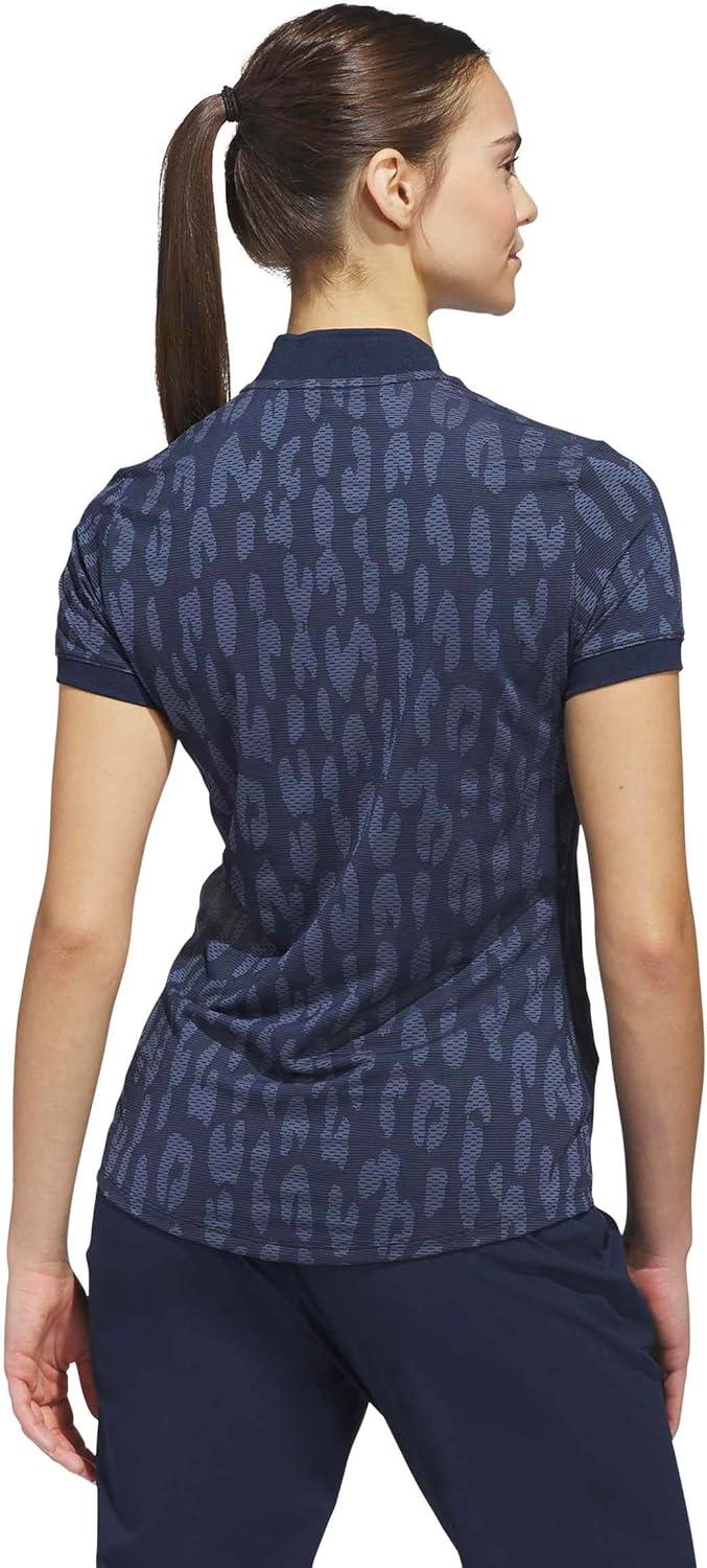image:imageadidas Womens ULTIMATE365 Jacquard Climacool Polo ShirtCollegiate Navy Preloved Ink