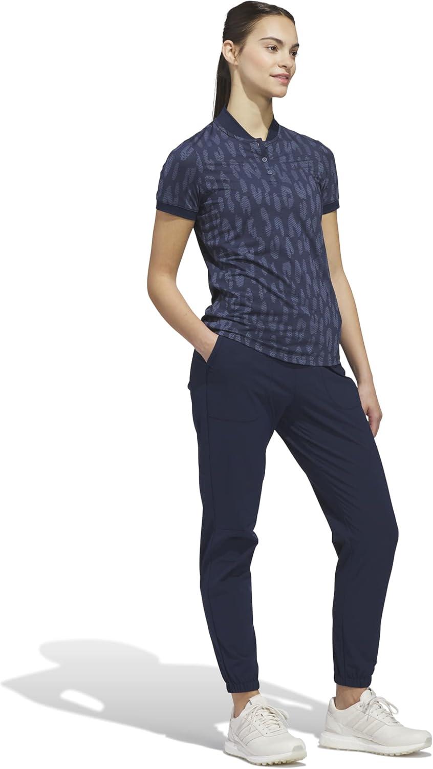 image:imageadidas Womens ULTIMATE365 Jacquard Climacool Polo ShirtCollegiate Navy Preloved Ink