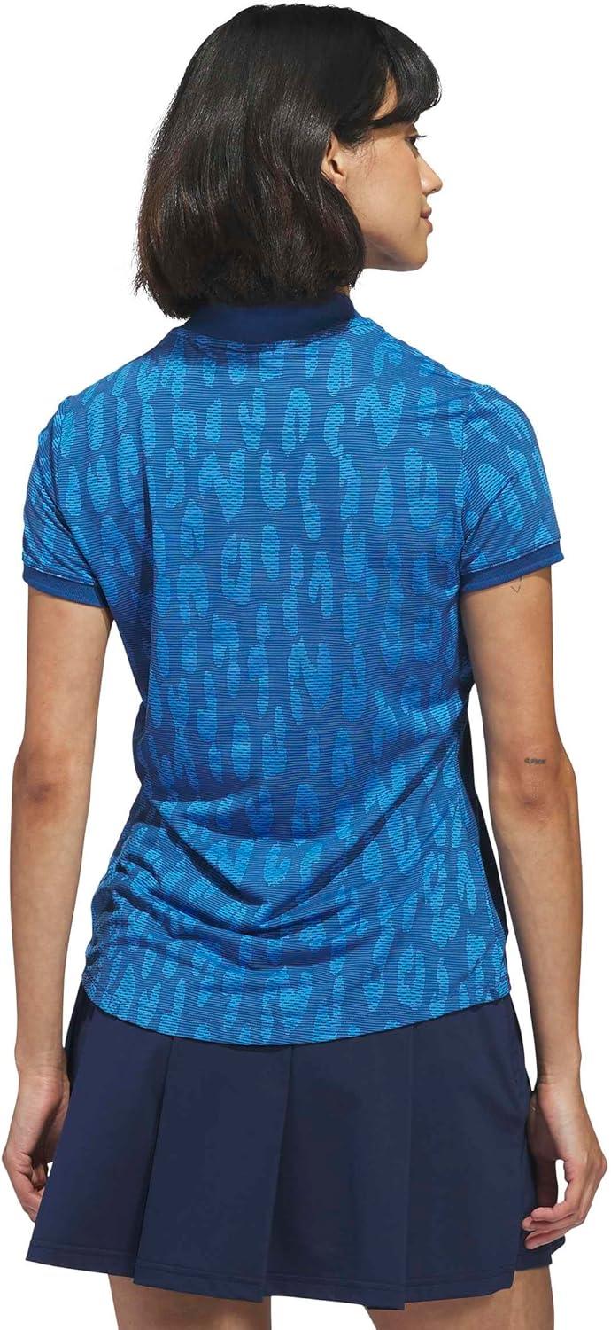 image:imageadidas Womens ULTIMATE365 Jacquard Climacool Polo ShirtDusky Petrol