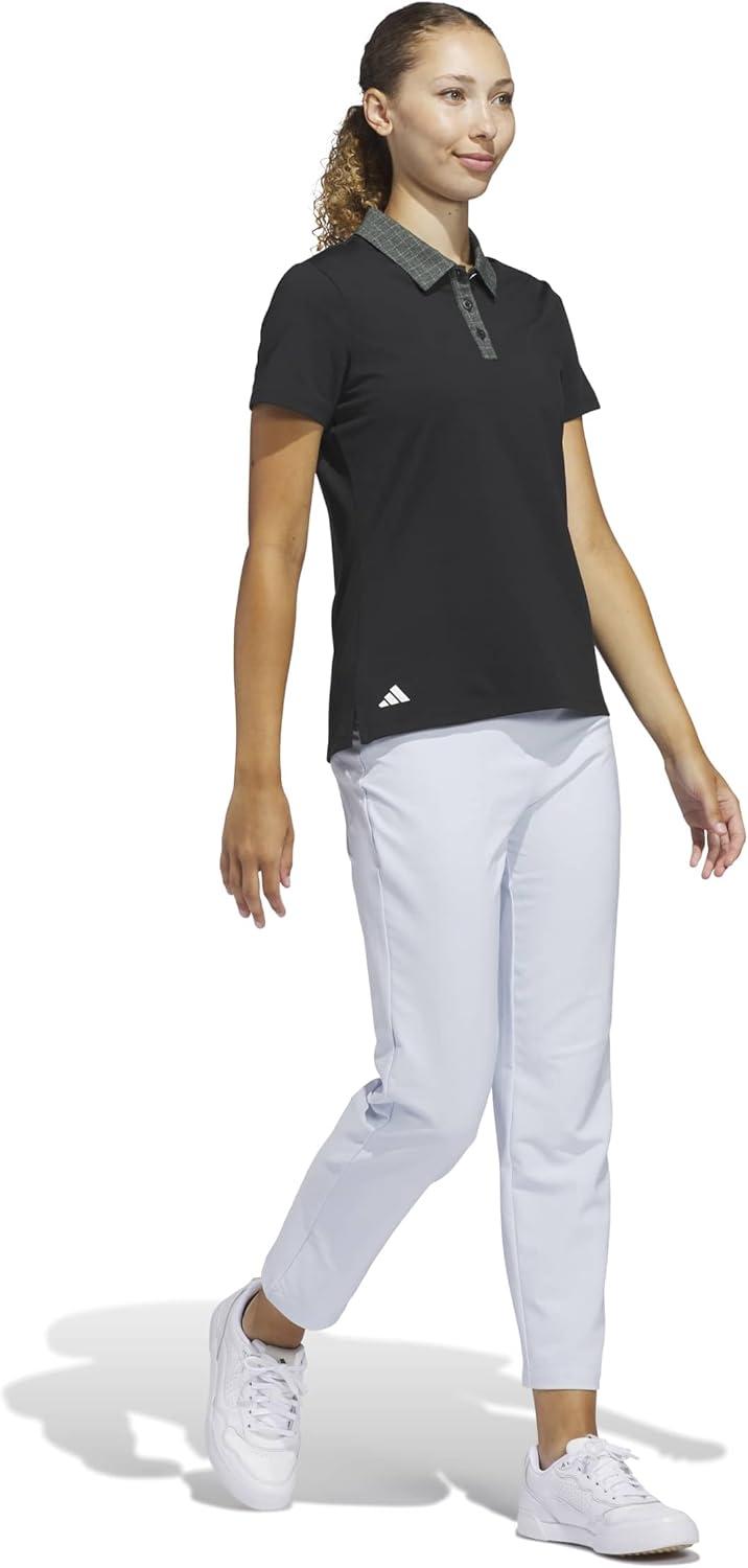 image:imageadidas Womens Ultimate365 Grid Climacool PoloBlack