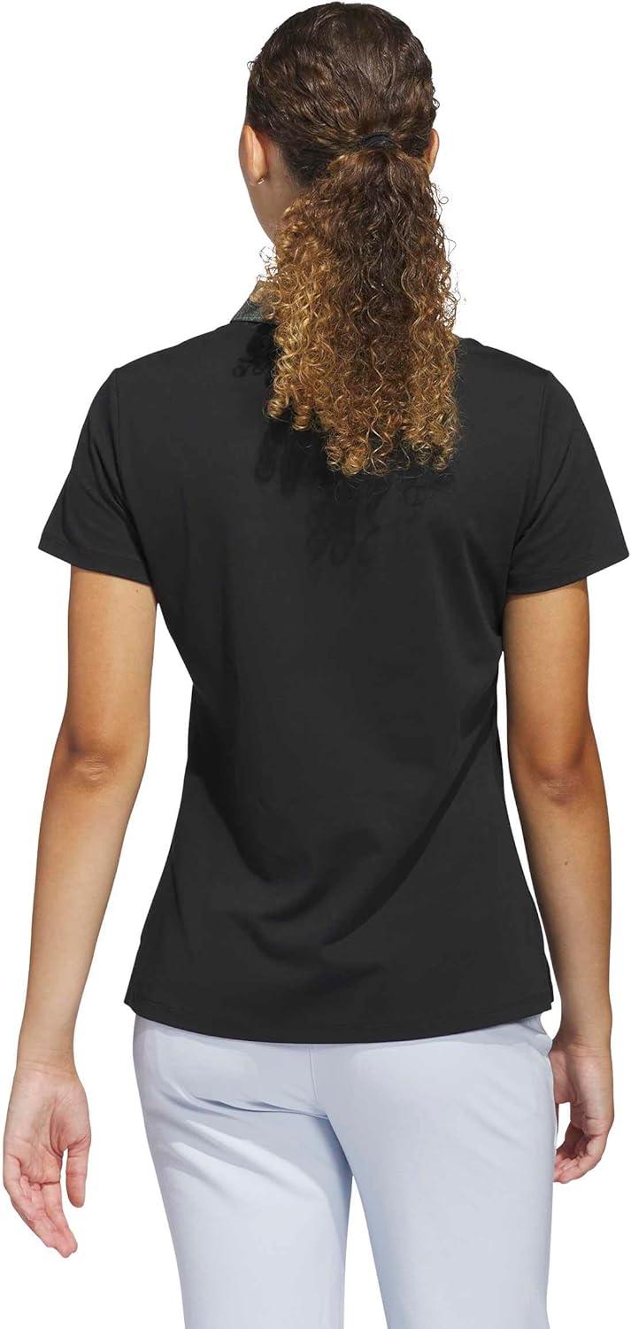 image:imageadidas Womens Ultimate365 Grid Climacool PoloBlack