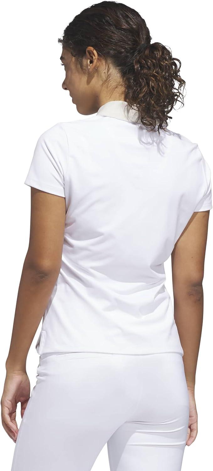 image:imageadidas Womens Ultimate365 Grid Climacool PoloWonder Alumina