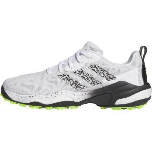 adidas Women’s Codechaos 25 Spikeless Golf Shoes(Footwear White/Core Black/Lucid Lemon)
