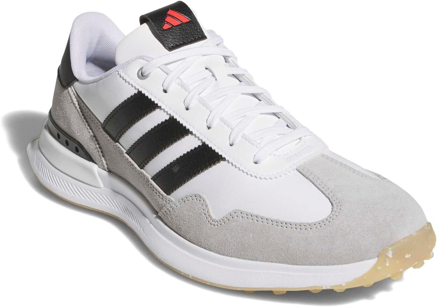 image:imageadidas Golf Mens S2G 26 Textile Spikeless Golf ShoesFtwr White Core Black Grey Two