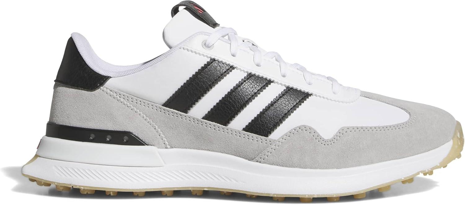 image:imageadidas Golf Mens S2G 26 Textile Spikeless Golf ShoesFtwr WhiteCore BlackGrey Two