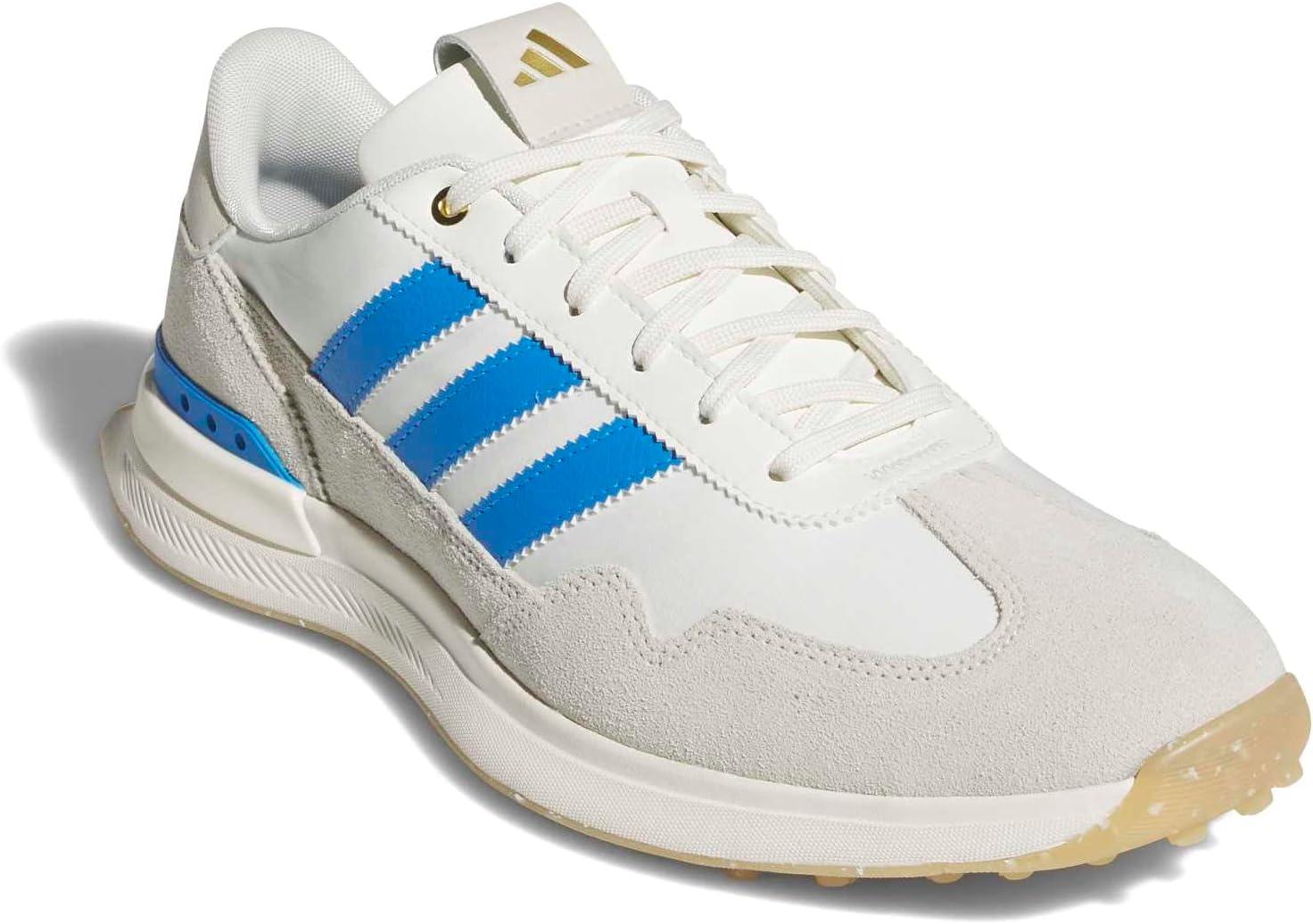 image:imageadidas Golf Mens S2G 26 Textile Spikeless Golf ShoesOff WhiteLucid Ray BlueGum 3