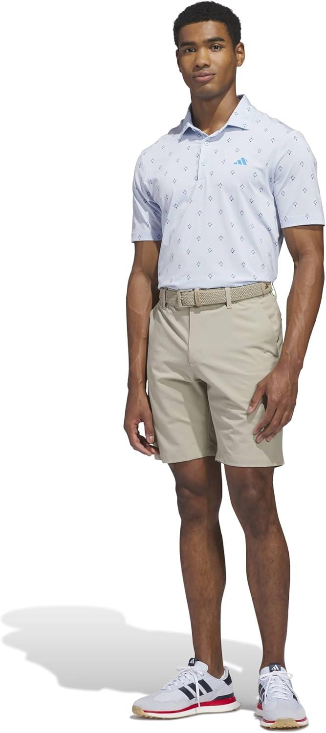 image:imageadidas Mens Ultimate365 Essence Print Climacool Polo ShirtCrystal Sky