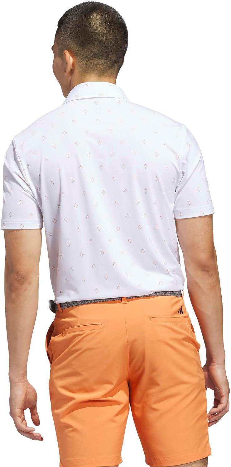 image:imageadidas Mens Ultimate365 Essence Print Climacool Polo ShirtWhite