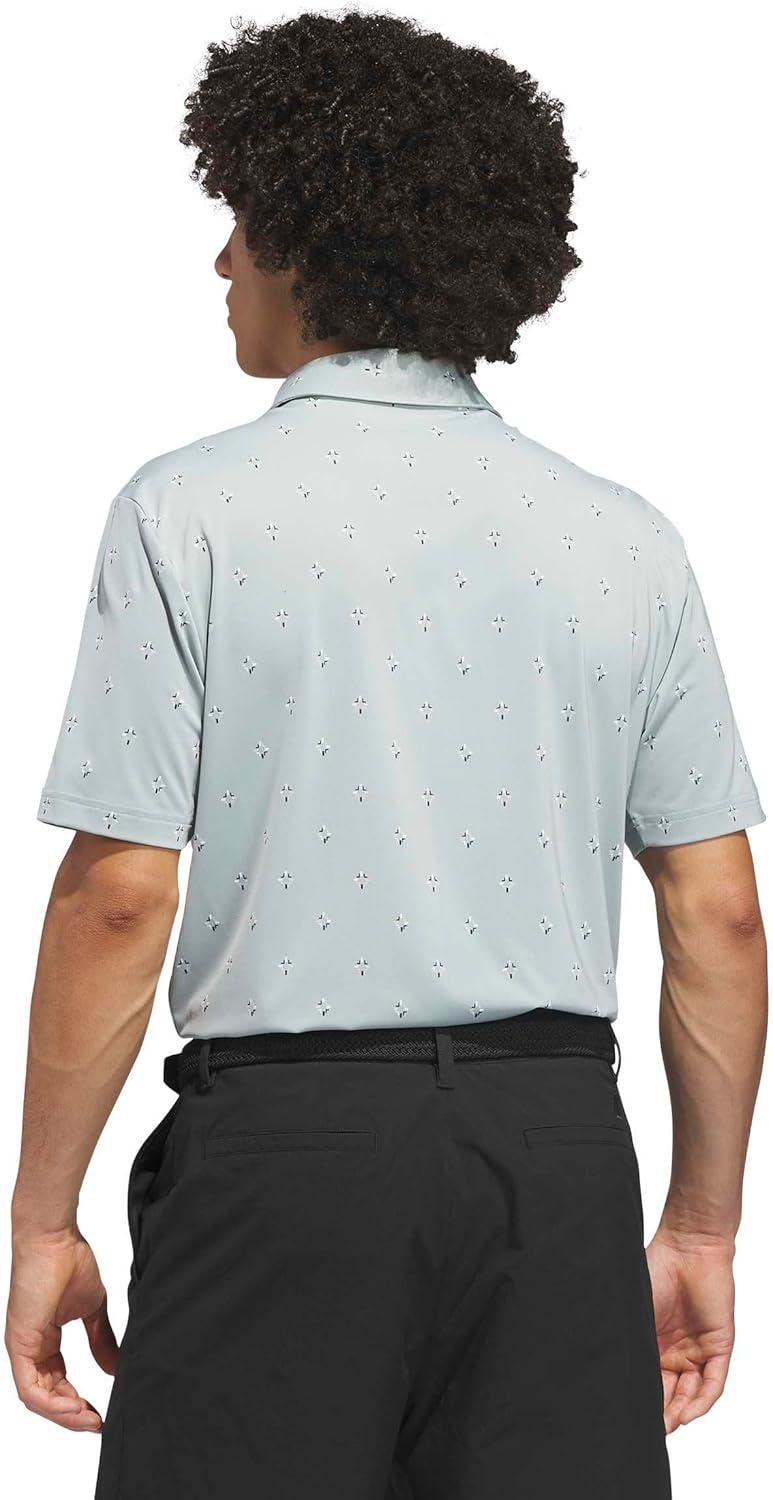 image:imageadidas Mens Ultimate365 Essence Print Climacool Polo ShirtWonder Sage