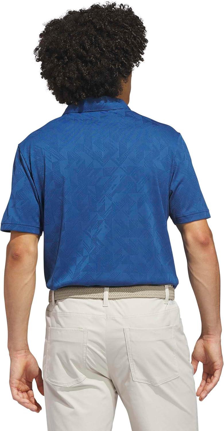 image:imageadidas Mens Ultimate365 Jacquard Climacool Polo ShirtDusky Petrol