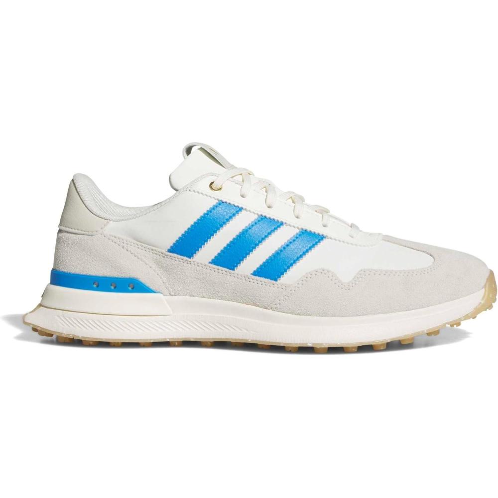 image:imageadidas Golf Mens S2G 26 Textile Spikeless Golf ShoesOff WhiteLucid Ray BlueGum 3