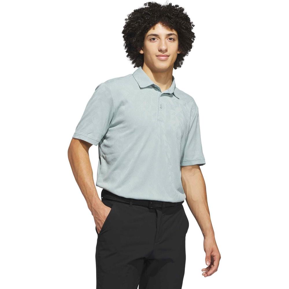 image:imageadidas Mens Ultimate365 Jacquard Climacool Polo ShirtWonder Sage
