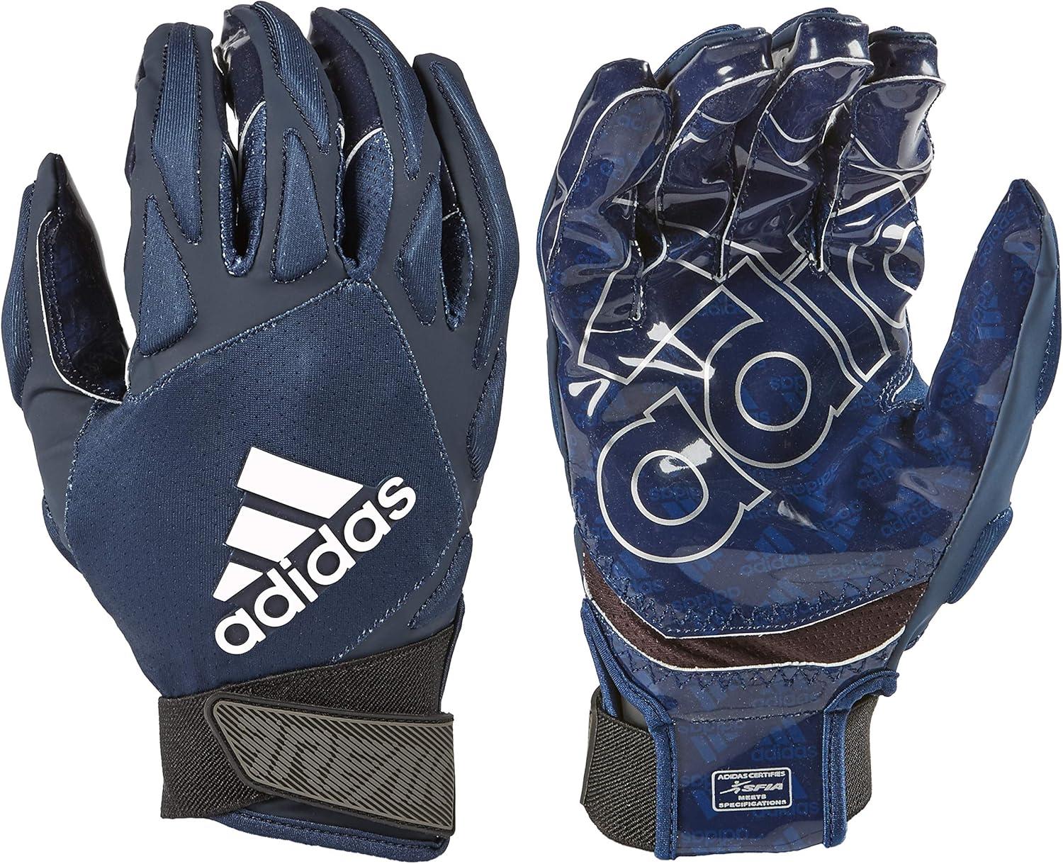 image:imageAdidas Freak 40 Padded Receiver Adult Football Gloves Premium Football Gear amp Equipment Multiple Colors and SizesNavy